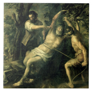 The Martyrdom of St. Bartholomew 2 Tile