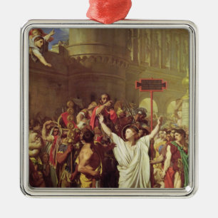 The Martyrdom of St. Symphorien, 1834 Metal Ornament