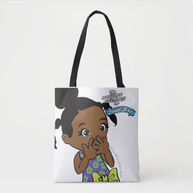 The Marvellous Busy Bri Tote Bag (Front)