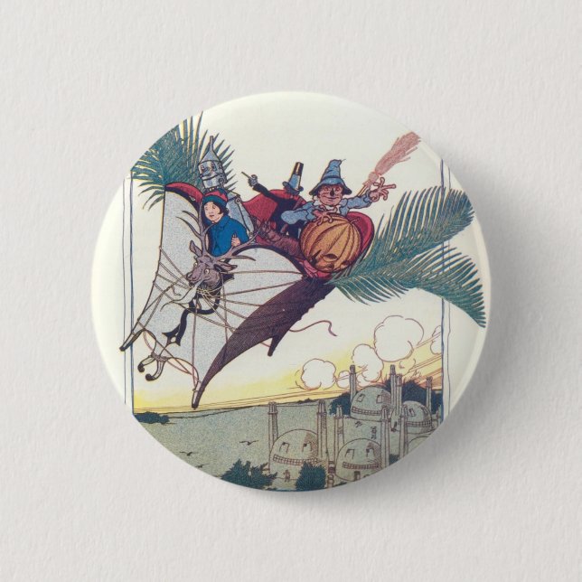 The Marvellous Land of Oz Buttons (Front)