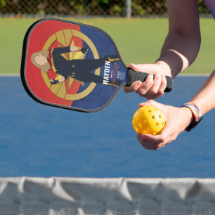 The Marvels Captain Marvel Cutout Graphic Pickleball Paddle