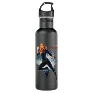 The Marvels Captain Marvel Star Graphic 710 Ml Water Bottle