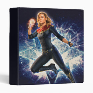 The Marvels Captain Marvel Star Graphic Binder