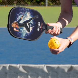 The Marvels Captain Marvel Star Graphic Pickleball Paddle