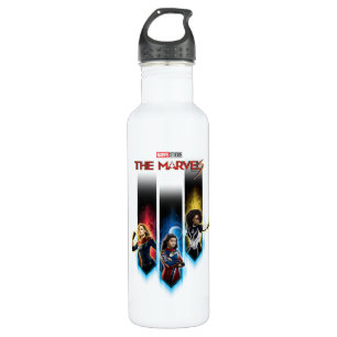 The Marvels Character Panels Graphic 710 Ml Water Bottle