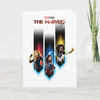 The Marvels Character Panels Graphic Card