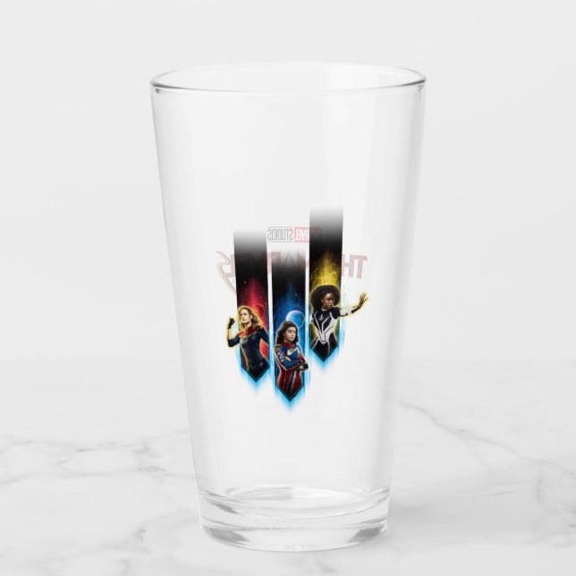 The Marvels Character Panels Graphic Glass (Front)