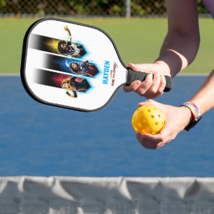 The Marvels Character Panels Graphic Pickleball Paddle