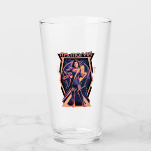 The Marvels Ms. Marvel Character Graphic Glass