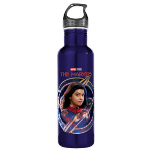 The Marvels Ms. Marvel Circle Badge 710 Ml Water Bottle