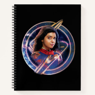 The Marvels Ms. Marvel Circle Badge Notebook