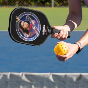 The Marvels Ms. Marvel Circle Badge Pickleball Paddle