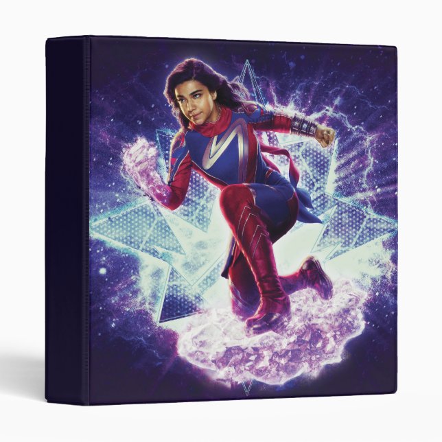 The Marvels Ms. Marvel Star Graphic Binder (Front/Spine)