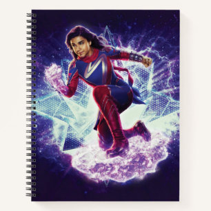 The Marvels Ms. Marvel Star Graphic Notebook