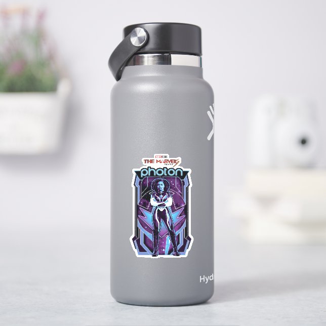 The Marvels Photon Character Badge (HydroFlask)