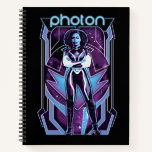 The Marvels Photon Character Badge Notebook