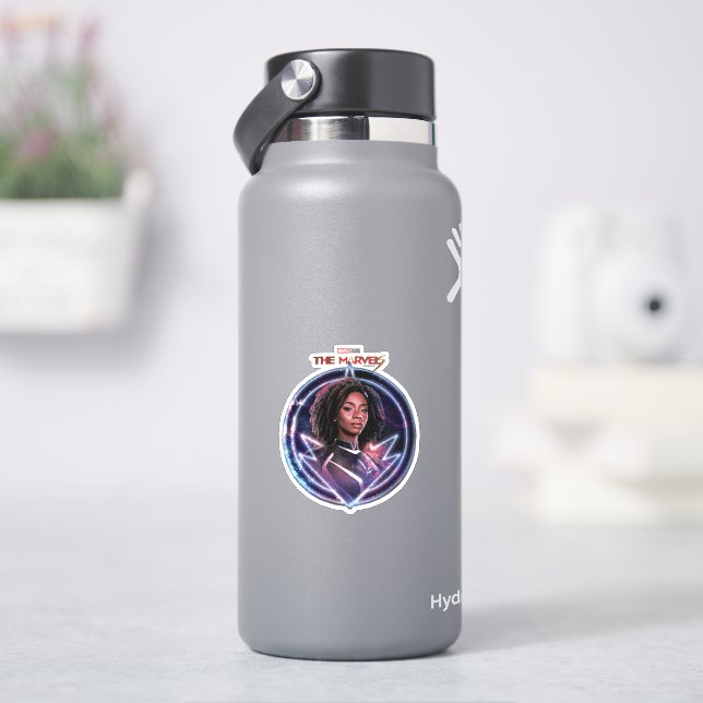 The Marvels Photon Circle Badge (HydroFlask)