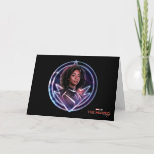 The Marvels Photon Circle Badge Card