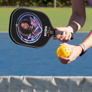 The Marvels Photon Circle Badge Pickleball Paddle