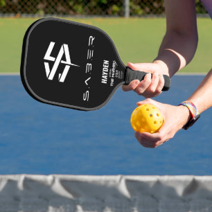 The Marvels S.A.B.E.R. Logo Pickleball Paddle