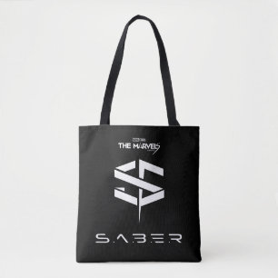 The Marvels S.A.B.E.R. Logo Tote Bag