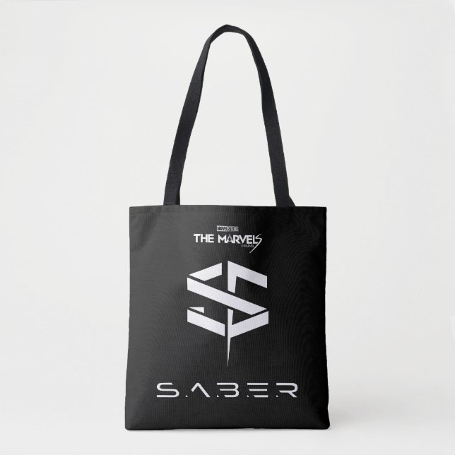 The Marvels S.A.B.E.R. Logo Tote Bag (Front)