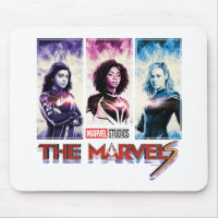 The Marvels Tri-Colour Panel Logo Badge