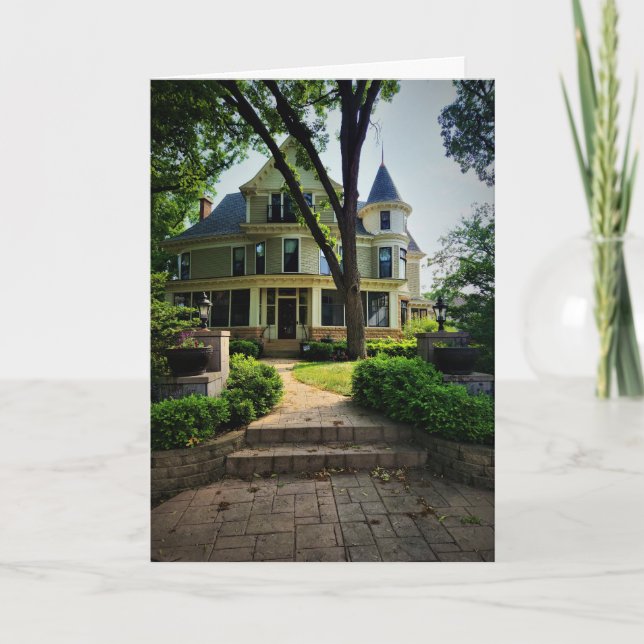 "The Mary Tyler Moore House" Birthday Card (Front)