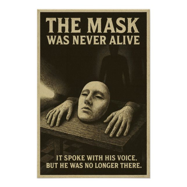 The Mask Was Never Alive – A Whisperer in Darkness Poster (Front)