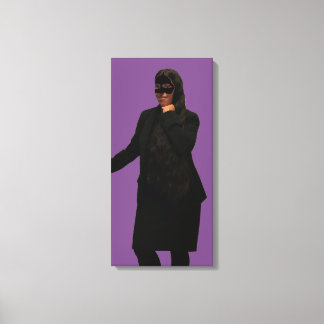 The Masked Woman Canvas Print