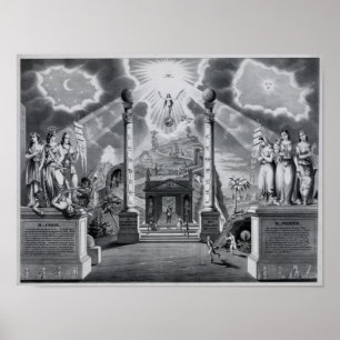 The Masonic Chart (B&W)