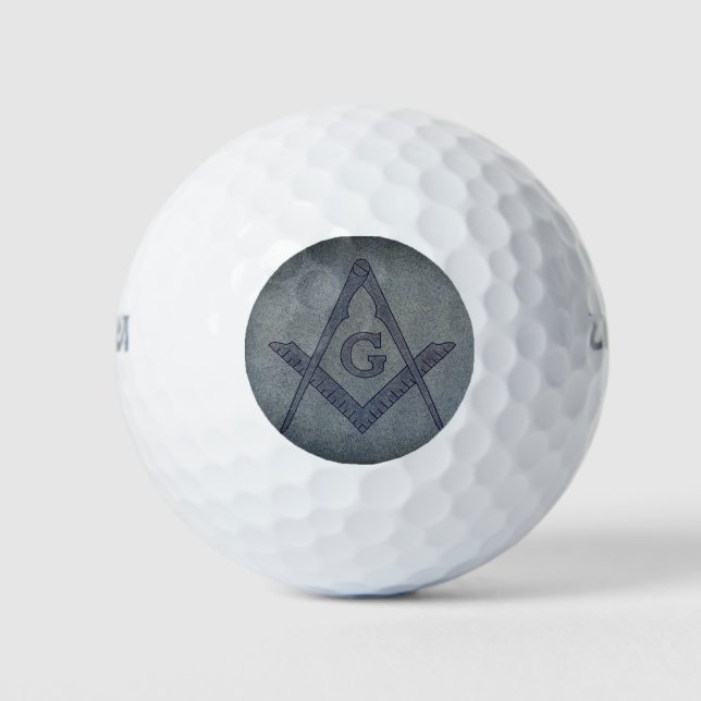 The Masonic Emblem Golf Balls (Front)