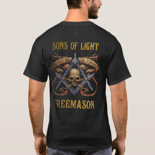The Masonic Store Freemason - SONS OF LIGHT Christ T-Shirt