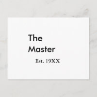 The Master boss name est year date man king title