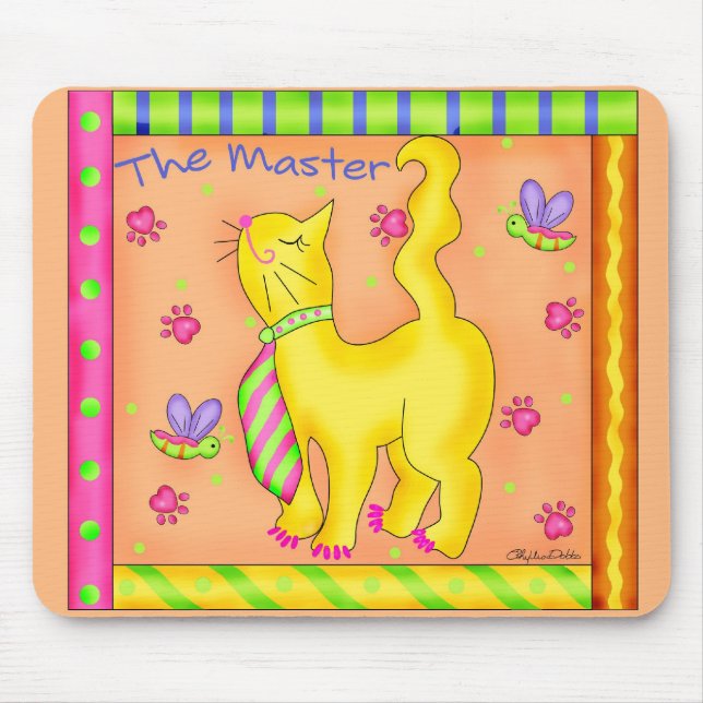 The Master Cat Mouse Pad (Front)