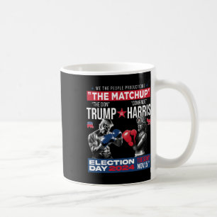 The Matchup The Don And Comrade Harris - Pro Trump Coffee Mug