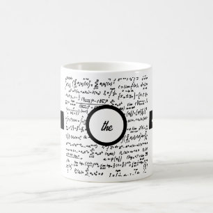 The Mathematics Pattern Mug