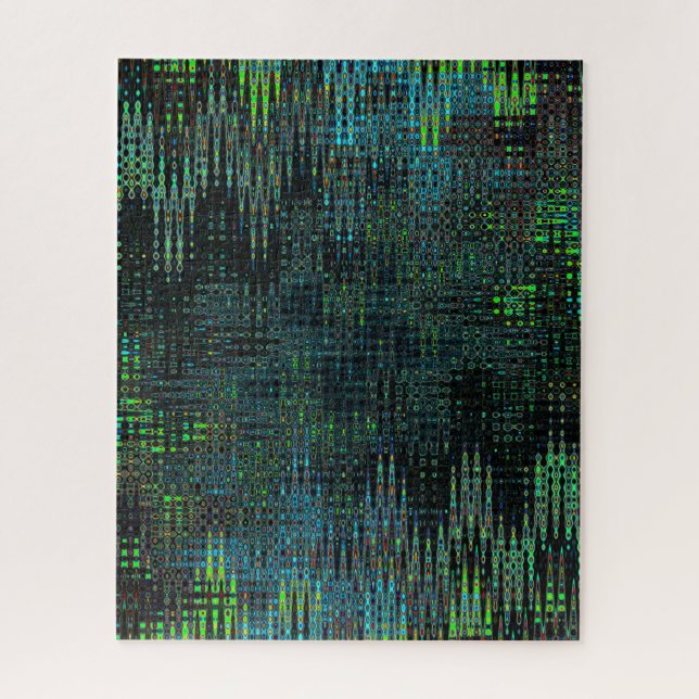 The Matrix Code Jigsaw Puzzle (Vertical)