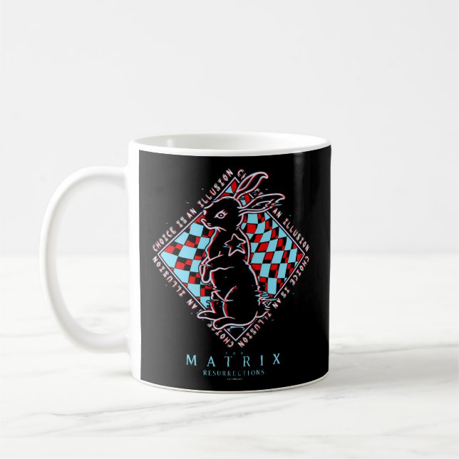 The Matrix Resurrections White Rabbit 3D Boxed Up Coffee Mug (Left)