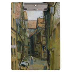 The Matthiasstrasse in Hamburg, 1891 Clipboard