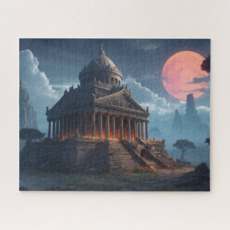 The Mausoleum at Halicarnassus as seen by Ai Jigsaw Puzzle