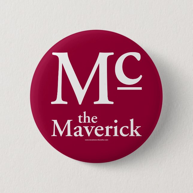 The Maverick Button (Front)