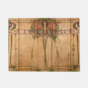 The May Queen - Margaret Macdonald Mackintosh Doormat