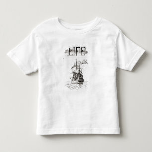 The Mayflower, front cover from 'Life' Toddler T-shirt