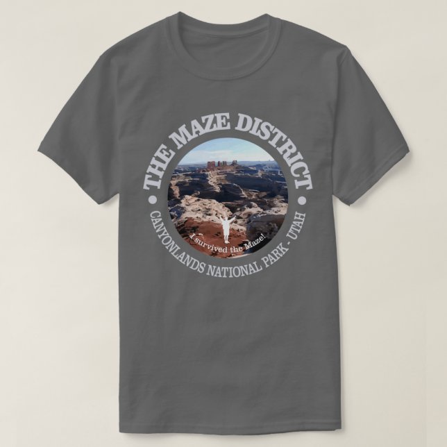 The Maze District OBP T-Shirt (Design Front)