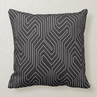 The Maze Throw Pillow
