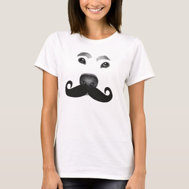 The MDD "Dog Moustache" T-Shirt (Front)