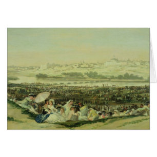 The Meadow at San Isidro, 1788 (oil on canvas)