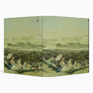 The Meadow at San Isidro, 1788 (oil on canvas) Binder