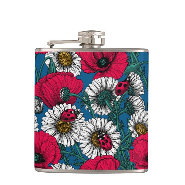 The meadow hip flask (Front)